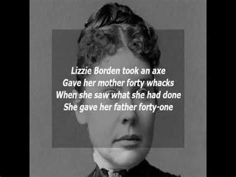 lizzie borden rhyme